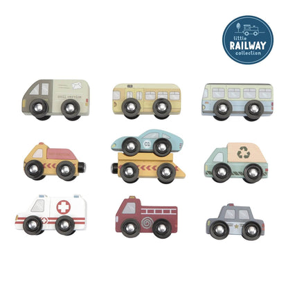 Little Dutch Railway Extension - Vehicles Set