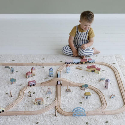 Little Dutch Railway Bundle - Garage