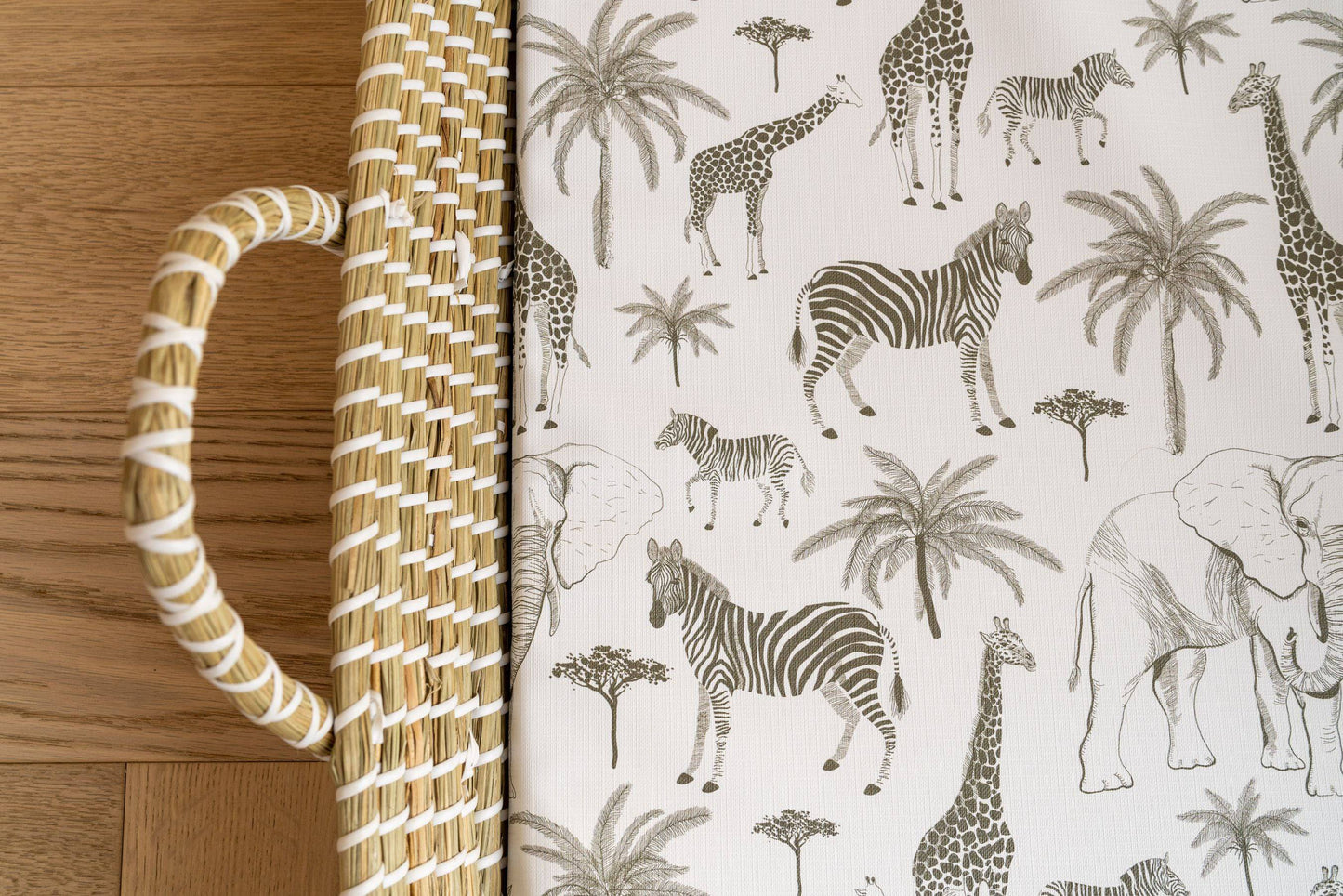 Basket Changing Mat - Safari