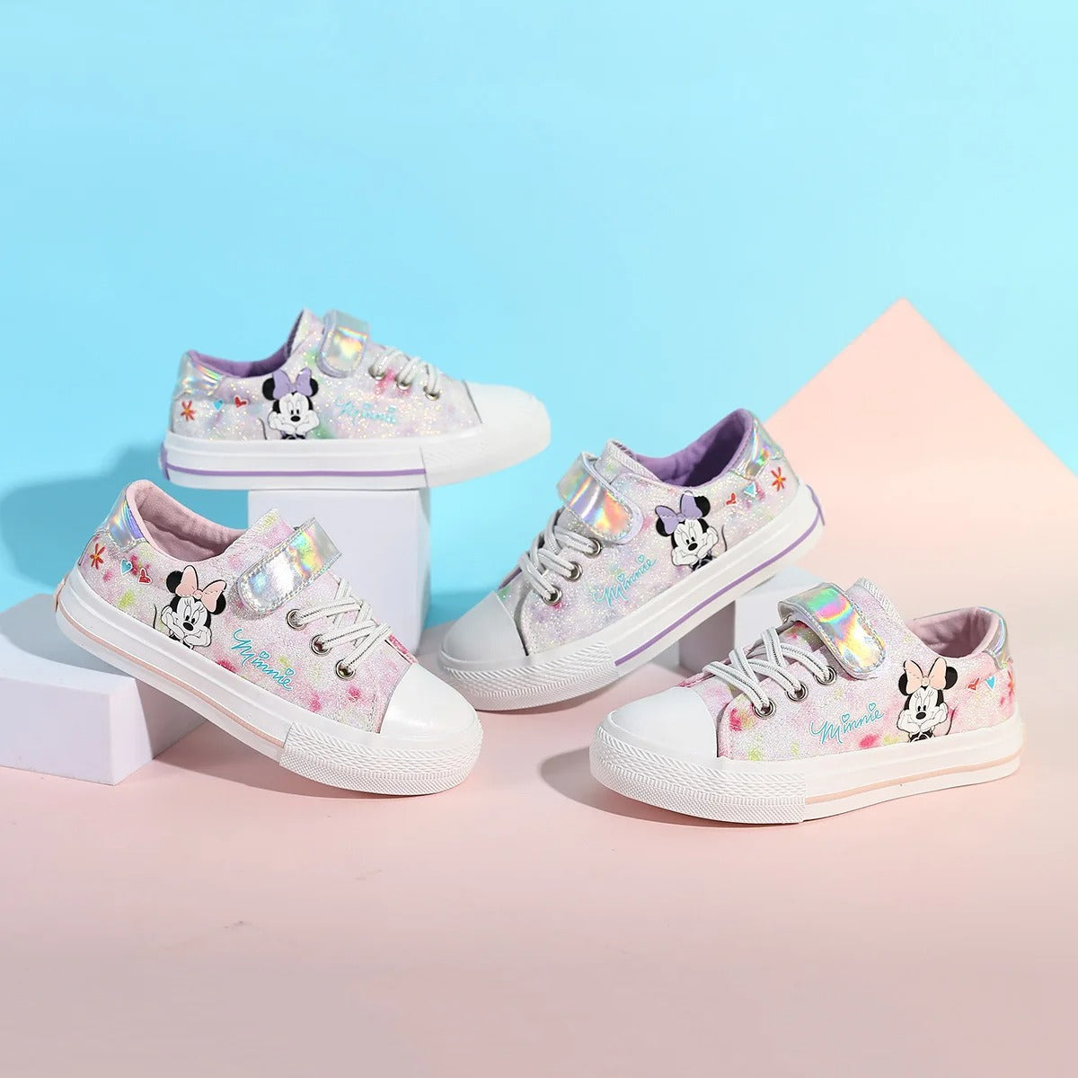 Mickey Mouse bedrukte casual sneakers