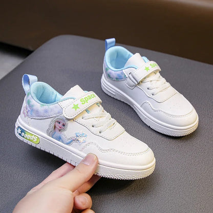 Bedrukte Elsa kinderhardloopschoenen