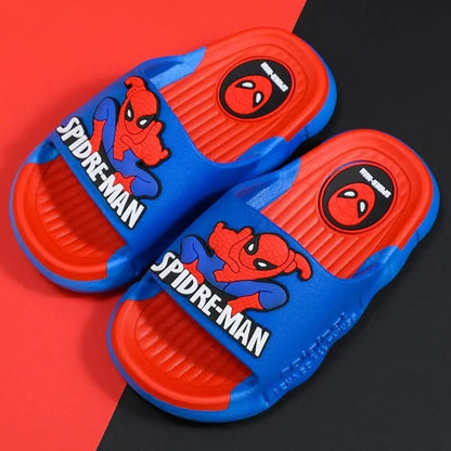 Kinderen Spiderman Cartoon Print Pantoffels