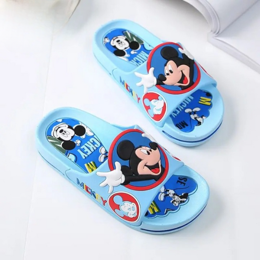 Non Slip Mickey Minnie Slippers