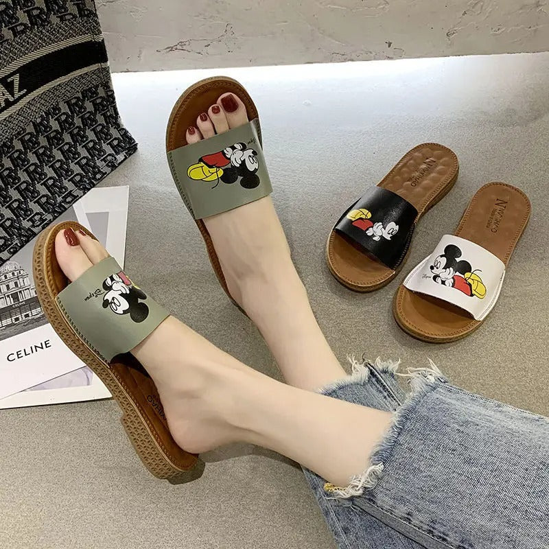 Mickey Zomer Casual Pantoffels