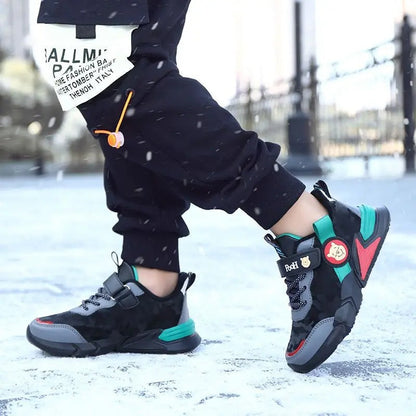 Modieuze sneakers met berenprint