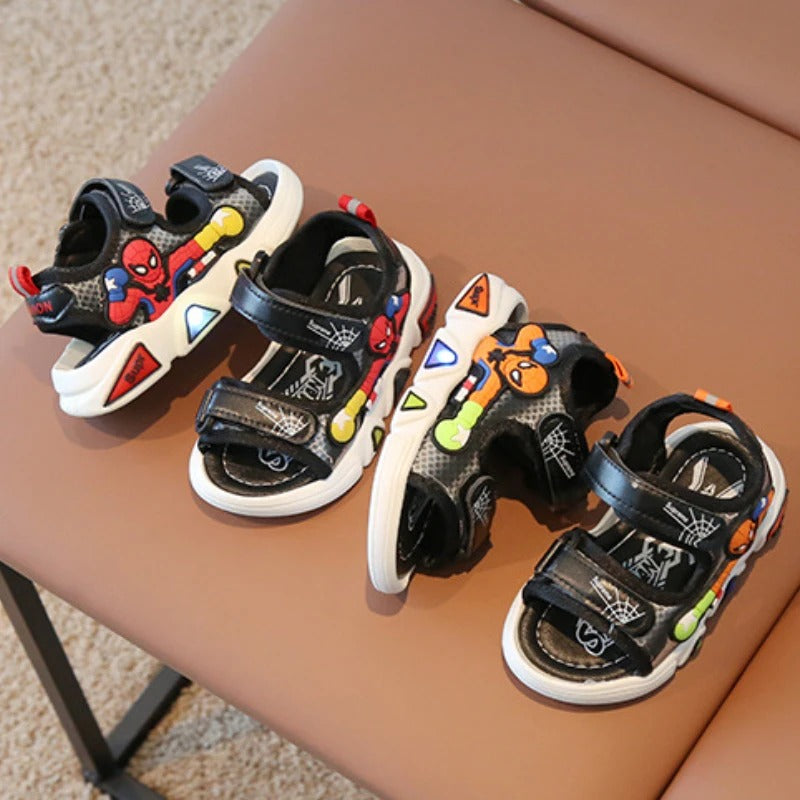Spiderman sandalen voor kinderen