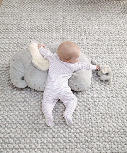 Tummy Time Snugglerug - Welkom bij de Wereld Olifant