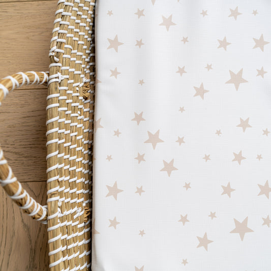 Mabel &amp; Fox - Mandverschoonmat - Beige Sterren
