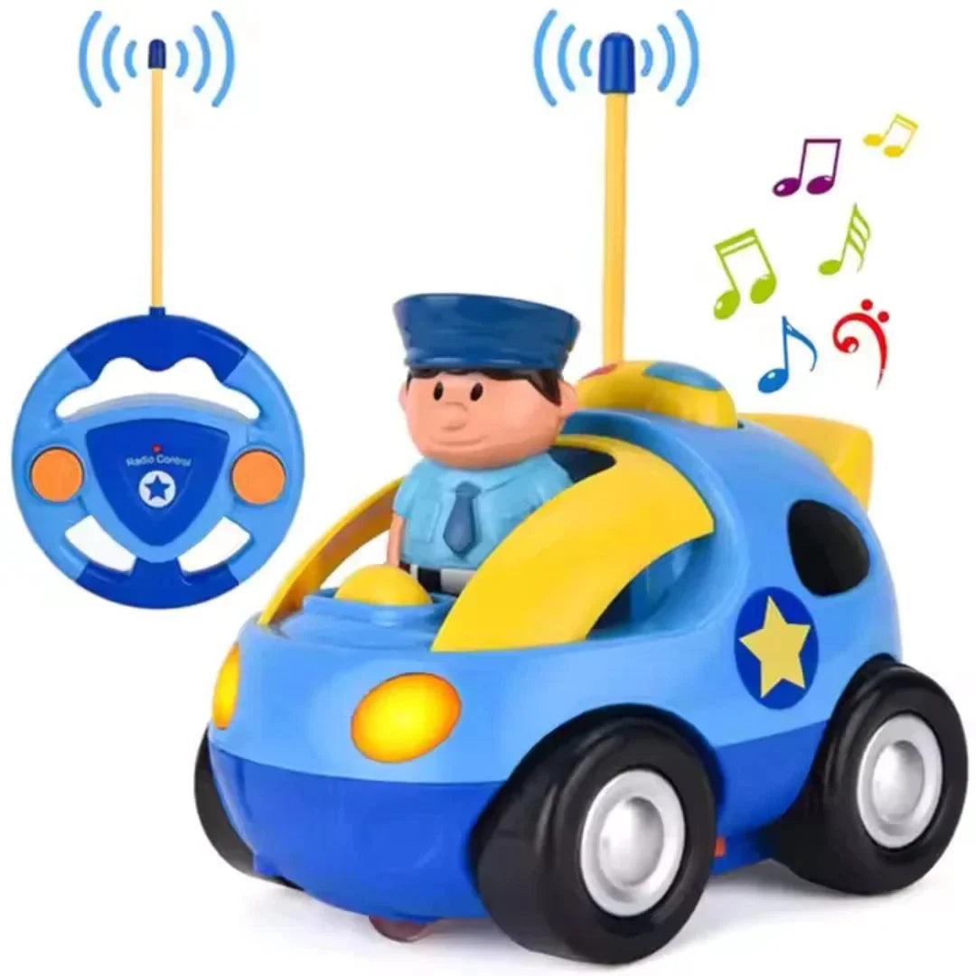 PatrolRacers – Polizei- & Rennwagen-Set für Kinder – Fernsteuerung – 3–5 Jahre