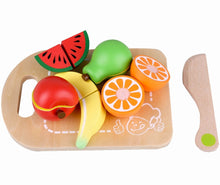 Fruit snijden - Niet-giftige houten voedselset voor fantasierijk spel
