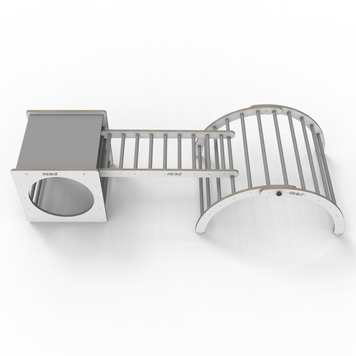 Stijl Klimkubus met Ladder & Boog