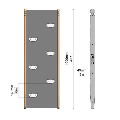 Klimhelling in Pikler-stijl