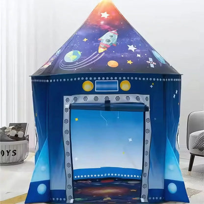 RocketPod – Raketen-Spielzelt Pop-Up Spielhaus für Kinder ab 3 Jahren