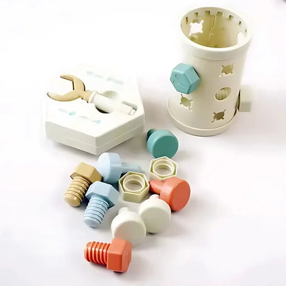 ScrewSkill – Montessori Magnetisches Schraub Motorikspielzeug für Kinder ab 3 Jahren