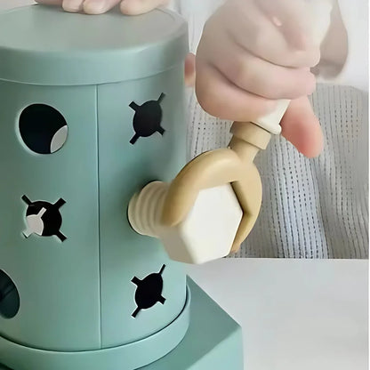 ScrewSkill – Montessori Magnetisches Schraub Motorikspielzeug für Kinder ab 3 Jahren