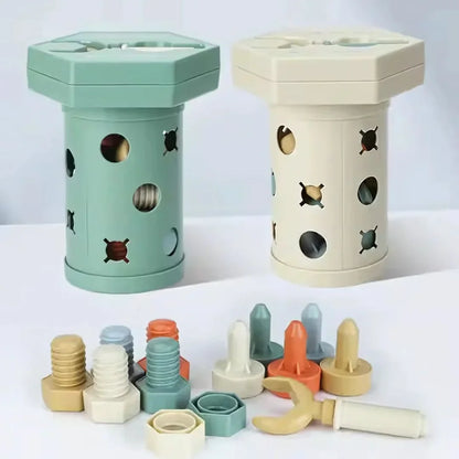 ScrewSkill – Montessori Magnetisches Schraub Motorikspielzeug für Kinder ab 3 Jahren