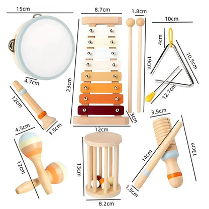 Bellzy – Montessori Baby Glockenrassel für Babys ab 5 Monaten