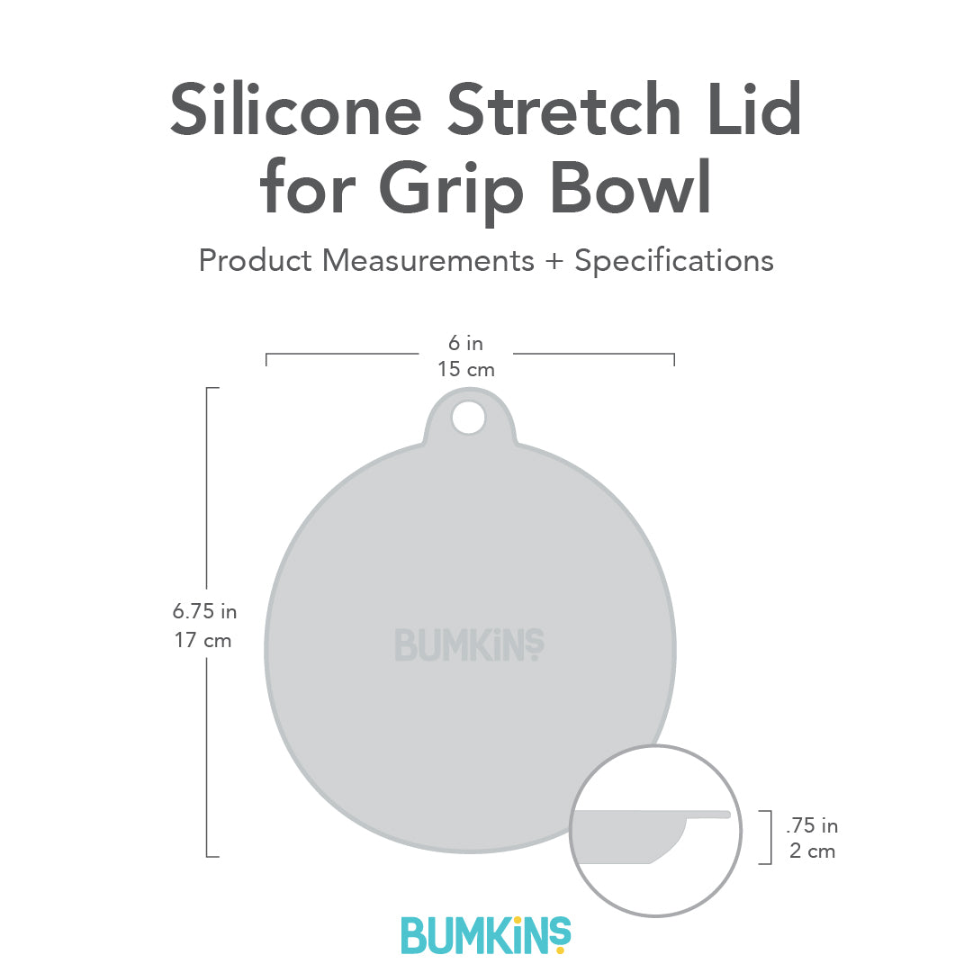 Siliconen rekdeksel voor Grip Bowl
