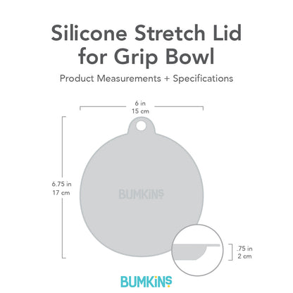 Siliconen rekdeksel voor Grip Bowl