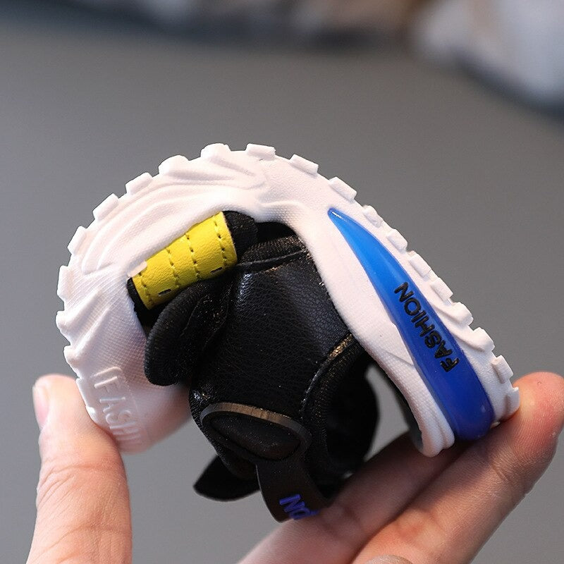Baby lichtgevende zomersandalen met lichtjes