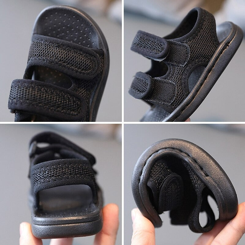Snel drogende kinderzomersandalen