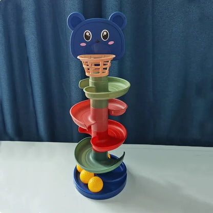 SlideScape – Bären Ball Turm Spielzeug Kleinkinder 1+