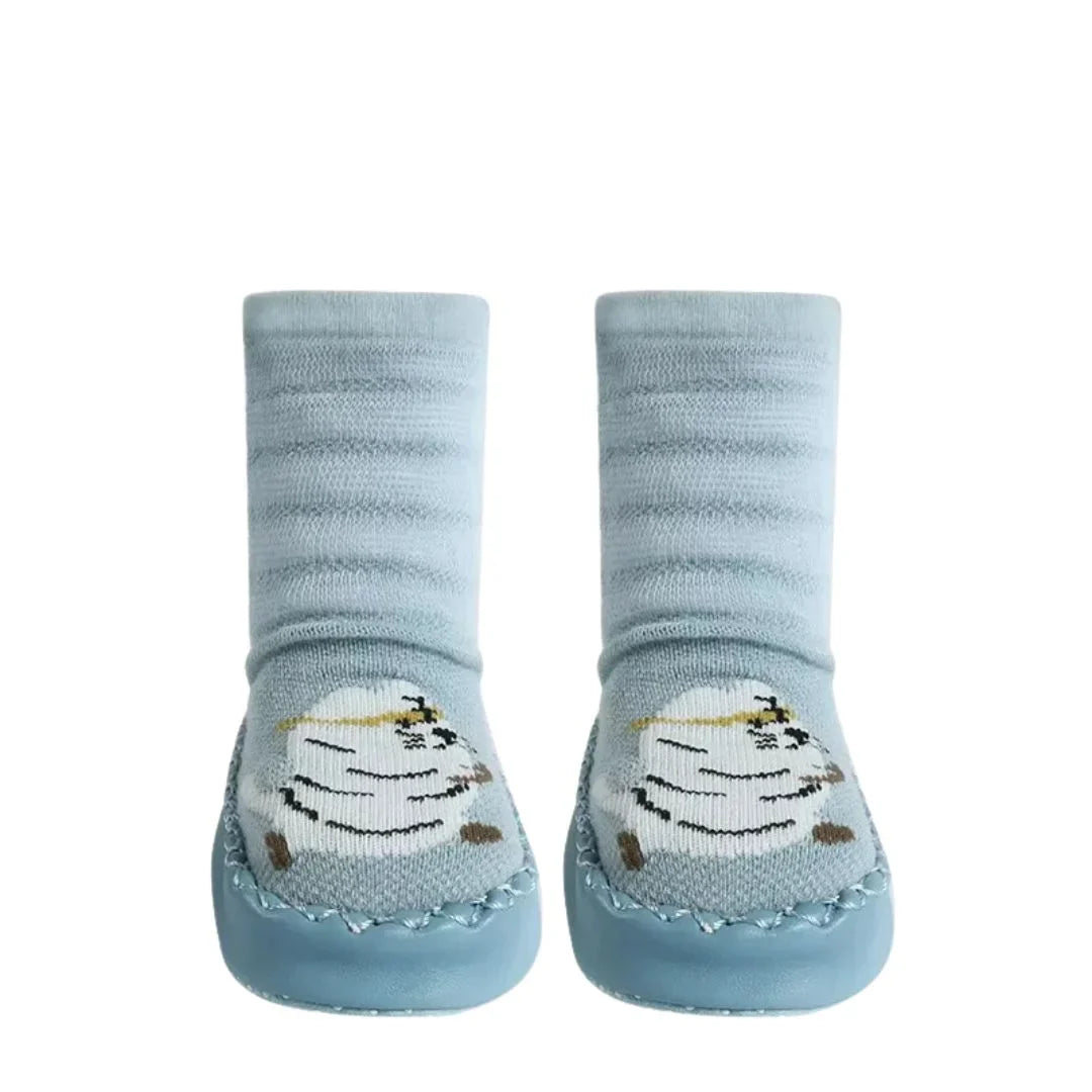 TotSocks – Rutschfeste Babysocken mit Tiermotiv für 0–24 Monate