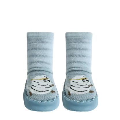 TotSocks – Rutschfeste Babysocken mit Tiermotiv für 0–24 Monate