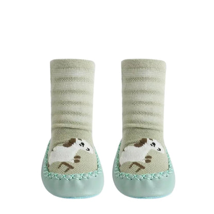 TotSocks – Rutschfeste Babysocken mit Tiermotiv für 0–24 Monate