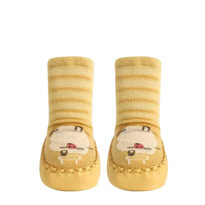 TotSocks – Rutschfeste Babysocken mit Tiermotiv für 0–24 Monate