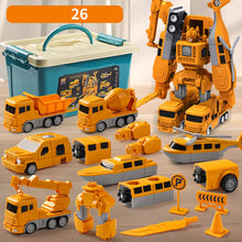 MagnaGear - Magnetisches Transformations-Engineering-Auto-zusammengebautes Spielzeug