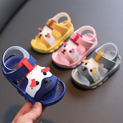 Cartoonprint sandalen voor baby's