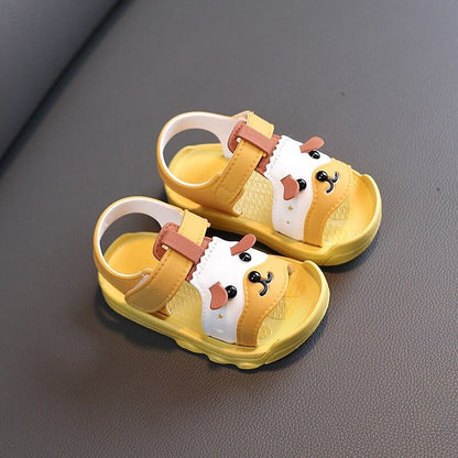 Cartoonprint sandalen voor baby's