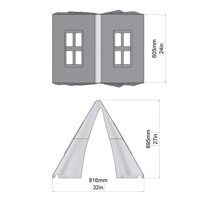Tent passend voor Rebo Triangle