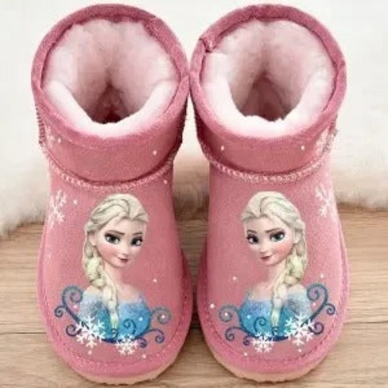 Prinsessenmeisjes Frozen Winter Sneeuwlaarzen