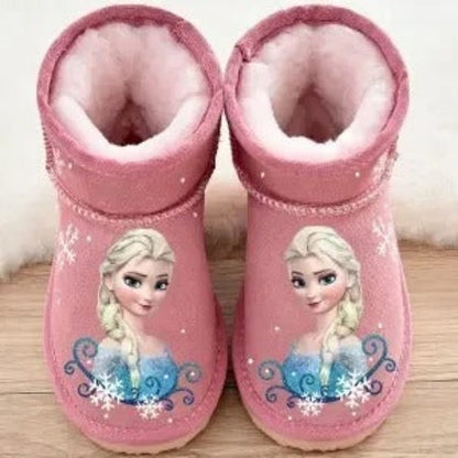 Prinsessenmeisjes Frozen Winter Sneeuwlaarzen