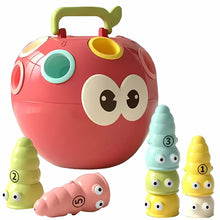 WormyApple – Kinder Apfel Wurm Sortier Spielzeug 2+